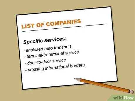 Image titled Choose an Auto Transport Company Step 01