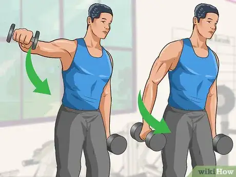 Image titled Do a Lateral Raise Step 10