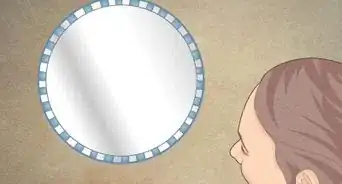 Decorate Around a Round Mirror