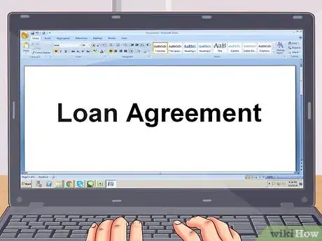 Image titled Write a Loan Agreement Step 5