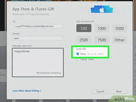 Image titled Buy an iTunes Gift Card Online Step 24