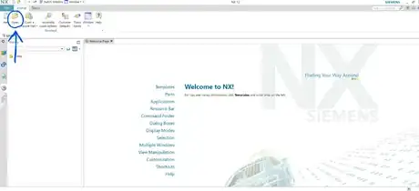 Image titled How to Open a Part File on Siemens NX 12 Home Screen.png