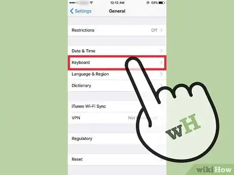 Image titled Change the Keyboard Layout in iOS Step 3