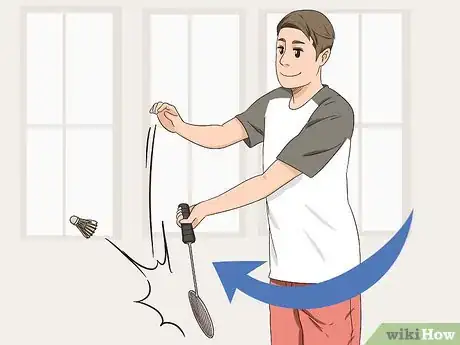 Image titled Serve in Badminton Step 10