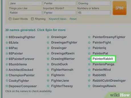 Image titled Make a Unique Username Step 17
