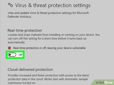 Image titled Turn Off Windows Defender in Windows 10 Step 6