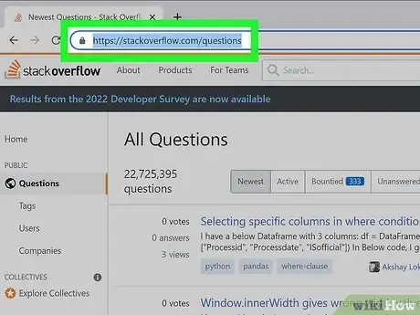 Image titled Answer a Question on Stack Overflow Step 1