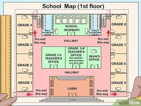 Image titled Make a School Map (for a Class Project) Step 14