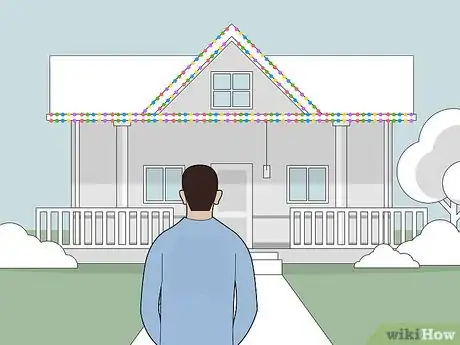 Image titled Put up Christmas Lights Outside Step 11