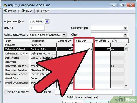 Image titled Adjust Inventory in QuickBooks Step 7