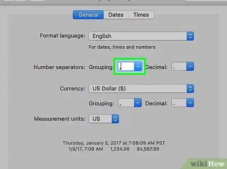 Image titled Change the Number Format on a Mac Step 5