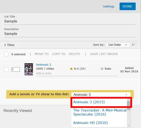 Image titled Create a Custom List on IMDb Method 2 Step 10.png