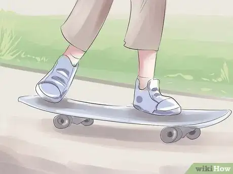 Image titled Ollie Higher on a Skateboard Step 2