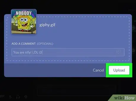 Image titled Post GIFs in a Discord Chat on a PC or Mac Step 8