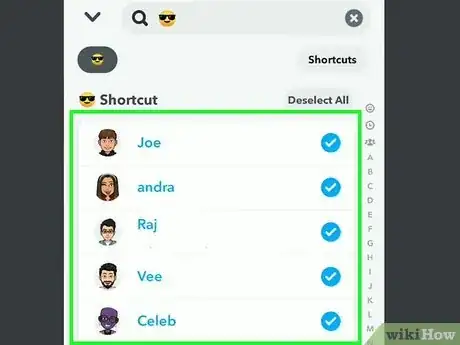 Image titled Make a Shortcut on Snapchat Step 13