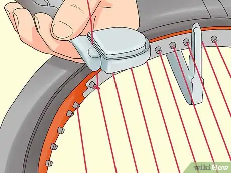 Image titled String a Tennis Racquet Step 7