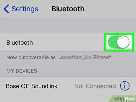 Image titled Connect Bose Headphones to an iPhone Step 4