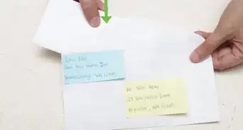 Fold and Insert a Letter Into an Envelope