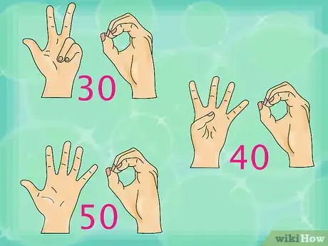 Image titled Count to 100 in American Sign Language Step 11