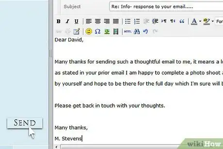 Image titled Respond to an Email With a Thank You Step 4