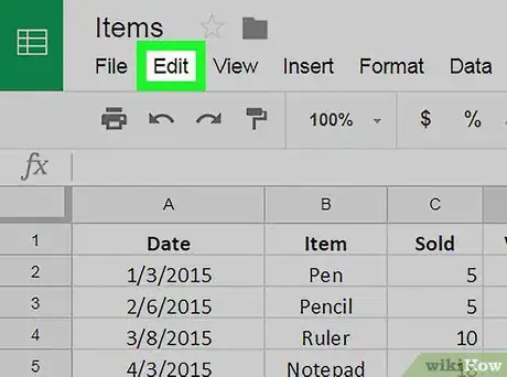 Image titled Copy Formulas on Google Sheets on PC or Mac Step 7