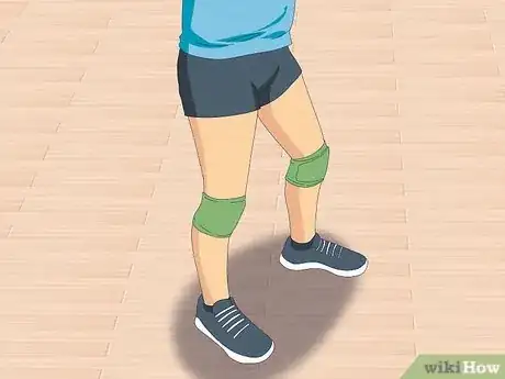 Image titled Do an Underhand Serve Step 1