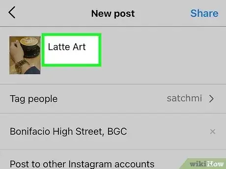 Image titled Add Tags to Instagram Step 8