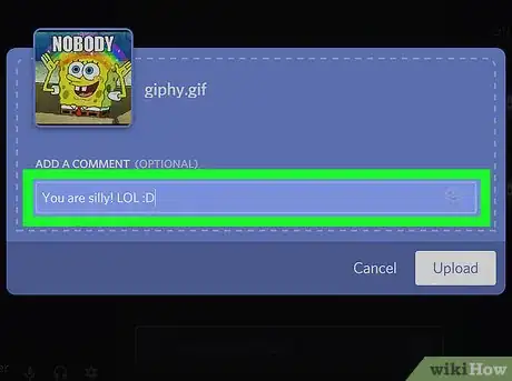 Image titled Post GIFs in a Discord Chat on a PC or Mac Step 7