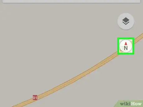 Image titled Find North on Google Maps on Android Step 4