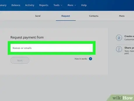 Image titled Request a Payment on PayPal Step 10