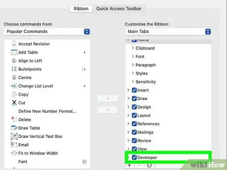 Image titled Create a Questionnaire in Word Step 6