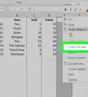 Move Columns in Excel