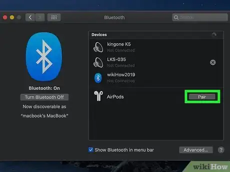 Image titled Connect AirPods to a Macbook Step 9