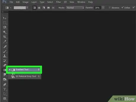 Image titled Make a Gradient in Photoshop Step 1