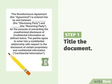 Image titled Write a Non Disclosure Agreement (NDA) Step 4