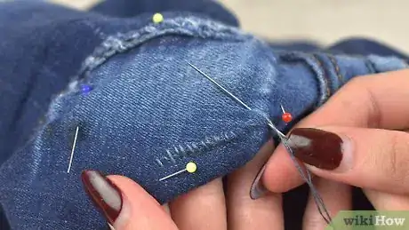 Image titled Fix Thigh Holes in Jeans Step 13