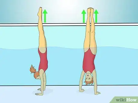 Image titled Do a Handstand in the Pool Step 7