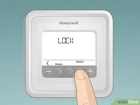 Image titled Unlock Honeywell Thermostat Step 5