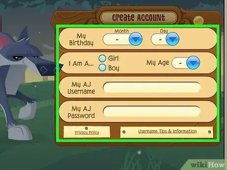 Image titled Create an Account on Animal Jam Step 7