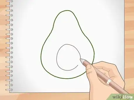 Image titled Draw an Avocado Step 12