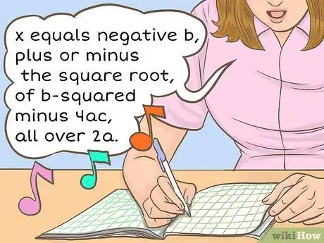 Image titled Memorize the Quadratic Formula Step 5