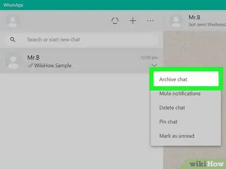 Image titled Hide Contacts on WhatsApp Step 13