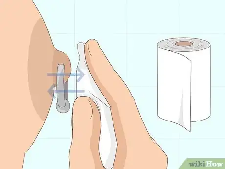 Image titled Clean a Nipple Piercing Step 6