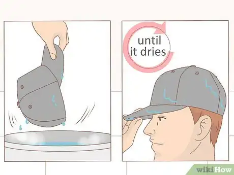 Image titled Shrink a Fitted Baseball Hat Step 5