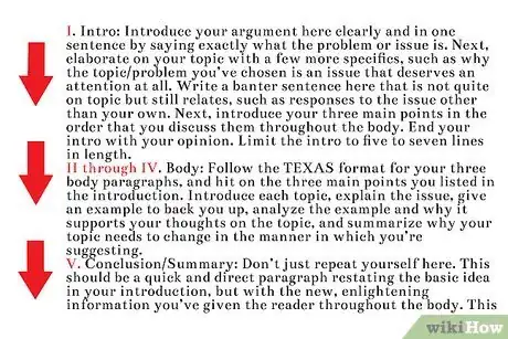 Image titled Write a Texas Format Essay Step 2