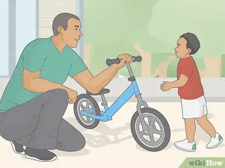 Image titled Teach Your Toddler to Pedal a Bike Step 1