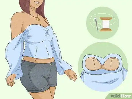 Image titled Wear Off the Shoulder Tops with a Bra Step 13