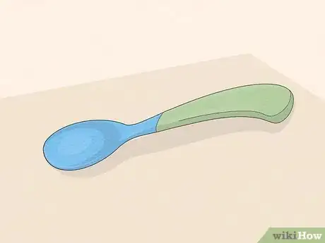 Image titled Get Your Toddler to Eat with Utensils Step 1