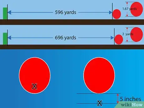 Image titled Calculate Distances With a Mil Dot Rifle Scope Step 6Bullet3