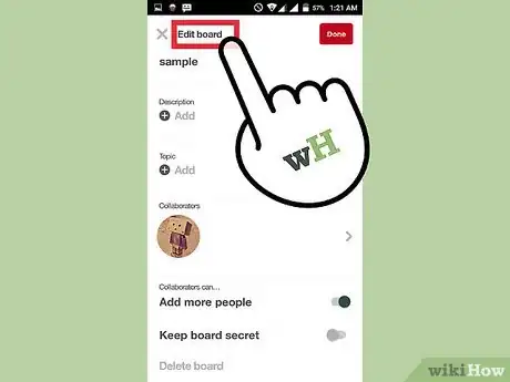 Image titled Delete a Board on Pinterest Step 12
